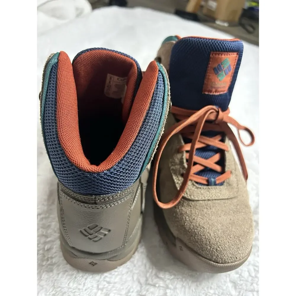 Brand New Columbia Men's Newton Ridge Plus II Suede Waterproof Hiking Boots 9M